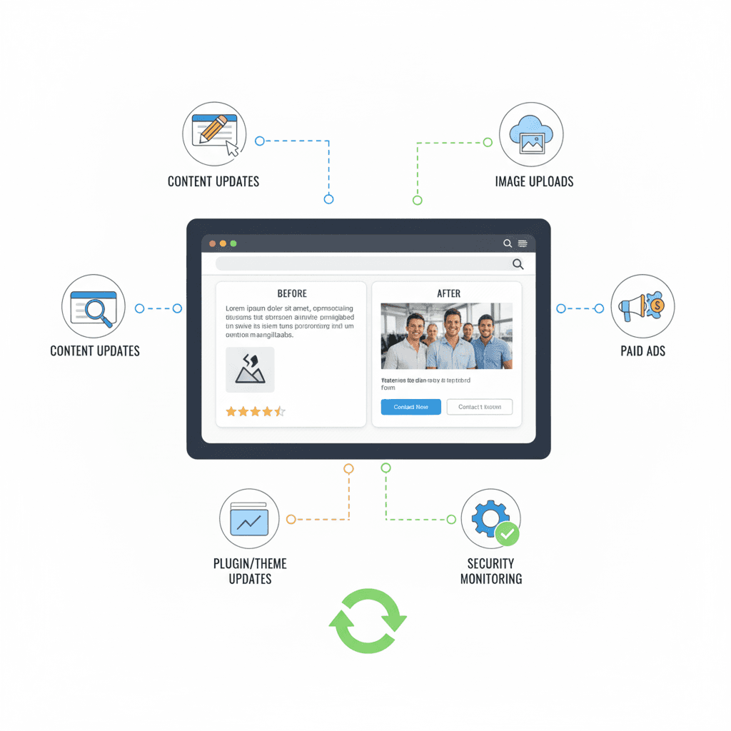 Typical requests we handle for clients