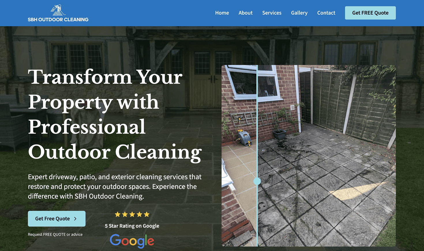 Rinse Outdoor Cleaning