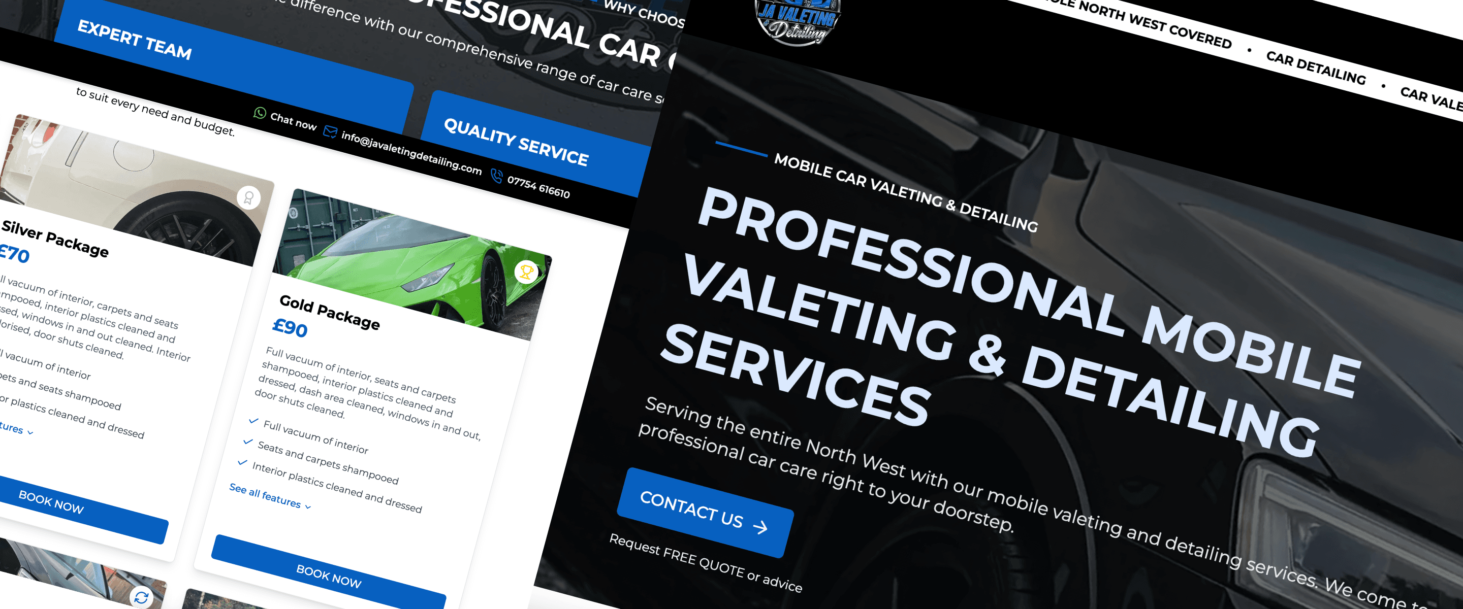 JA Valeting & Detailing: Google Ads, Local SEO and Marketing Improvements