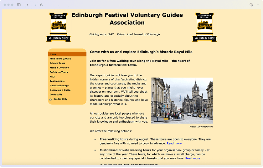 Edinburgh Festival Voluntary Guides Association