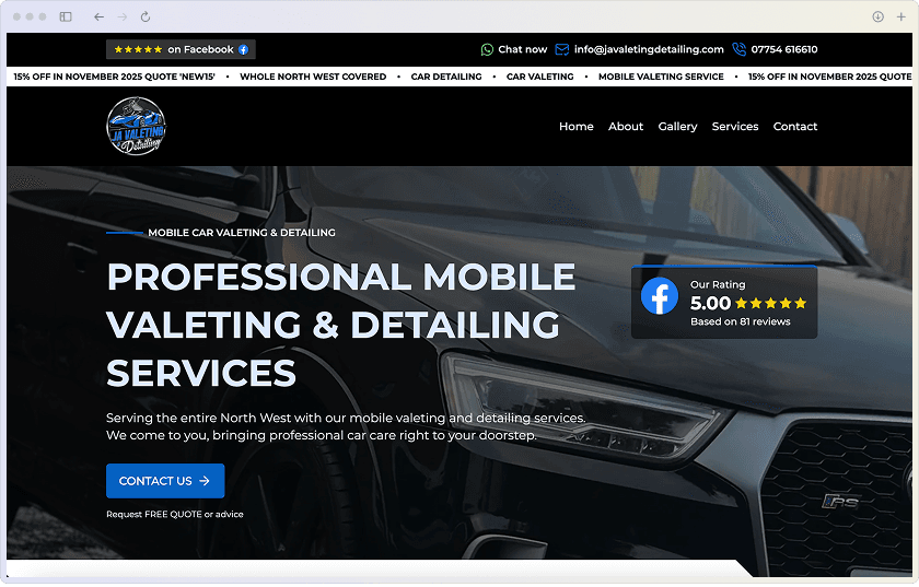 JA Valeting & Detailing