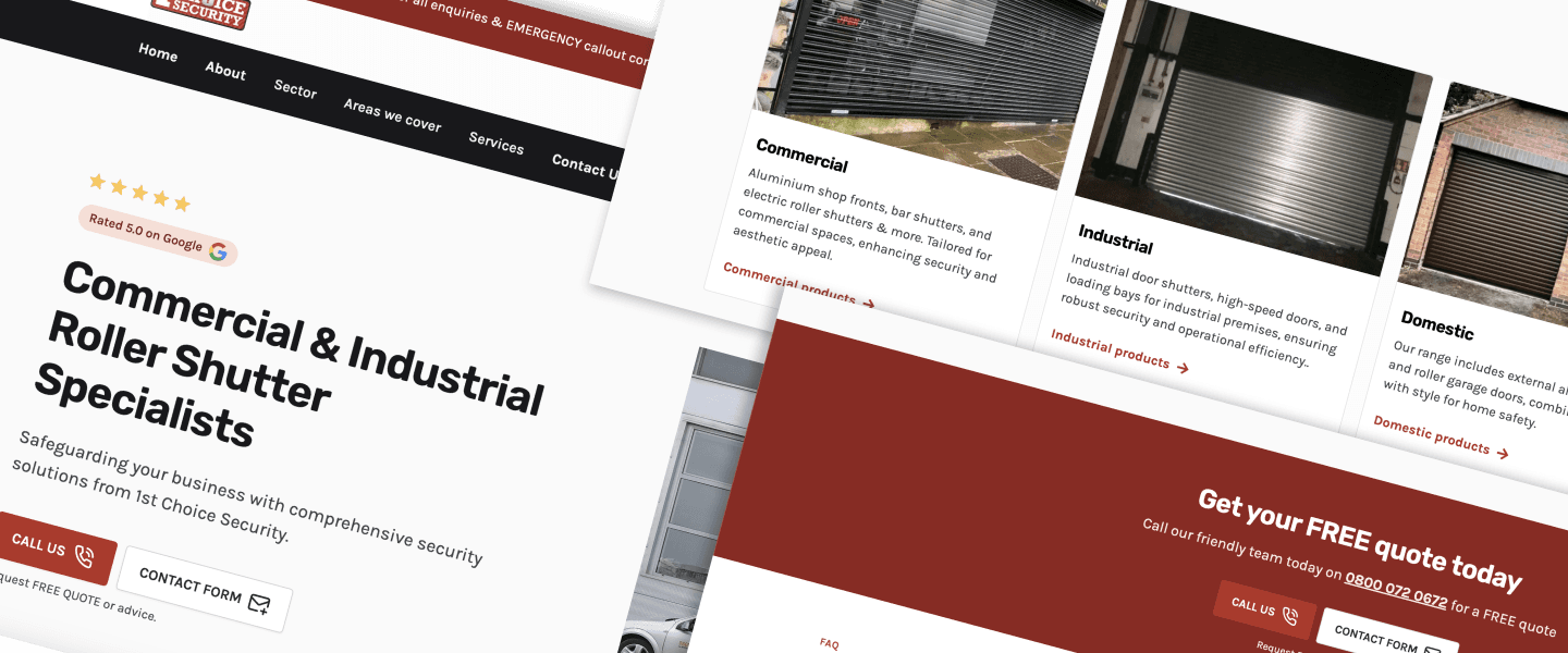 1st Choice Security: Reduced Google Ads Costs and Doubled Conversions