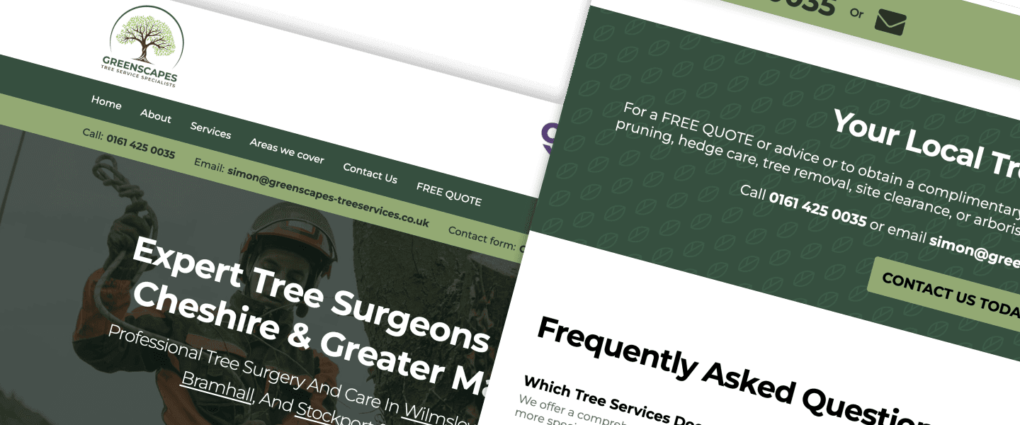 Greenscapes Tree Services: £15.25 Cost-Per-Conversion and 250% Lead Growth