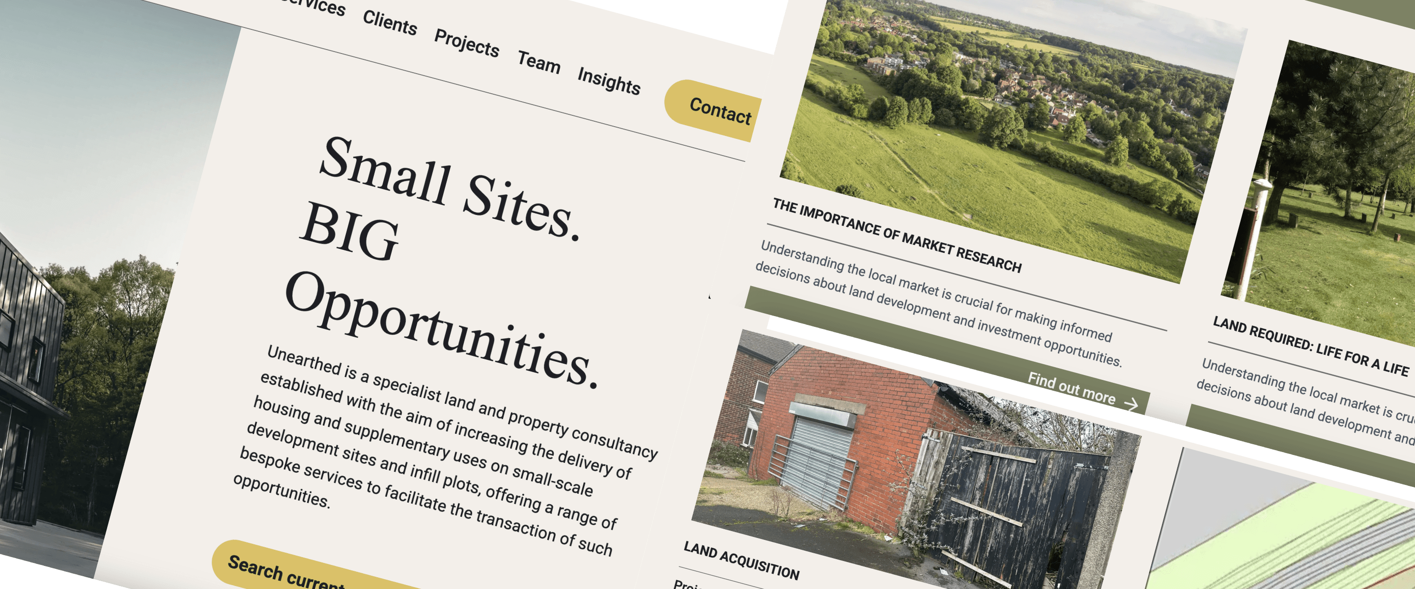Unearthed.land: Next.js Rebuild, Figma Design System and M365 Migration