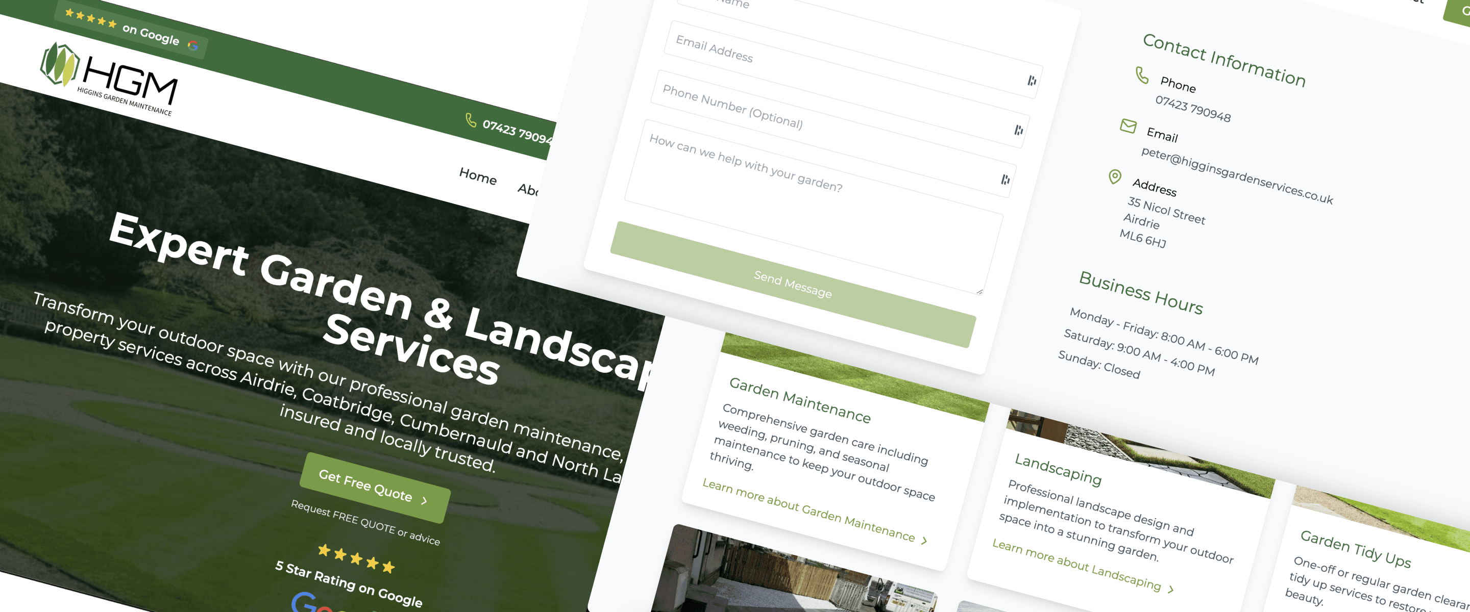 Higgins Garden Maintenance: Complete Digital Launch and Early Growth